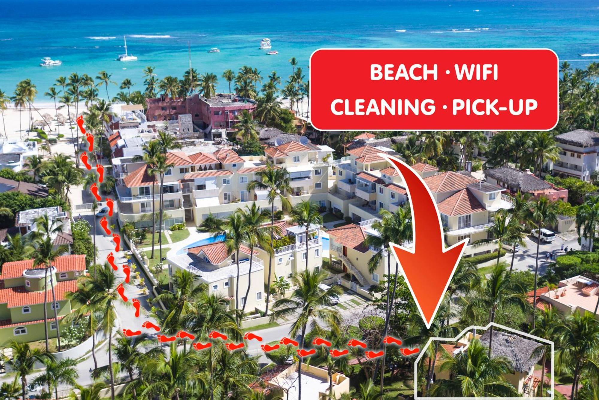 Apartahotel Caribbean Villas And Suites - Playa Los Corales - Wifi, Beach Club Punta Cana