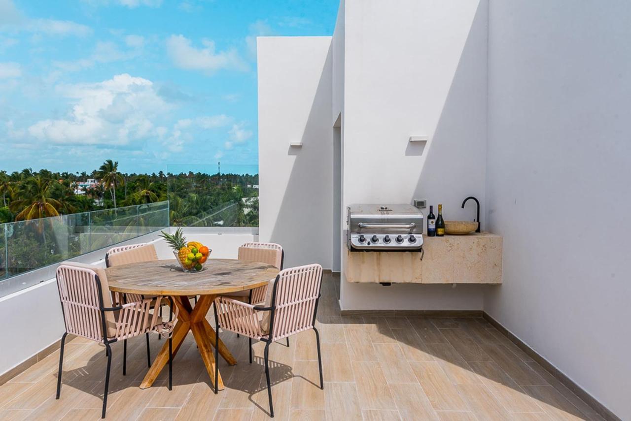 Stylish And Spacious Penthouse With Bbq And Picuzi * Punta Cana