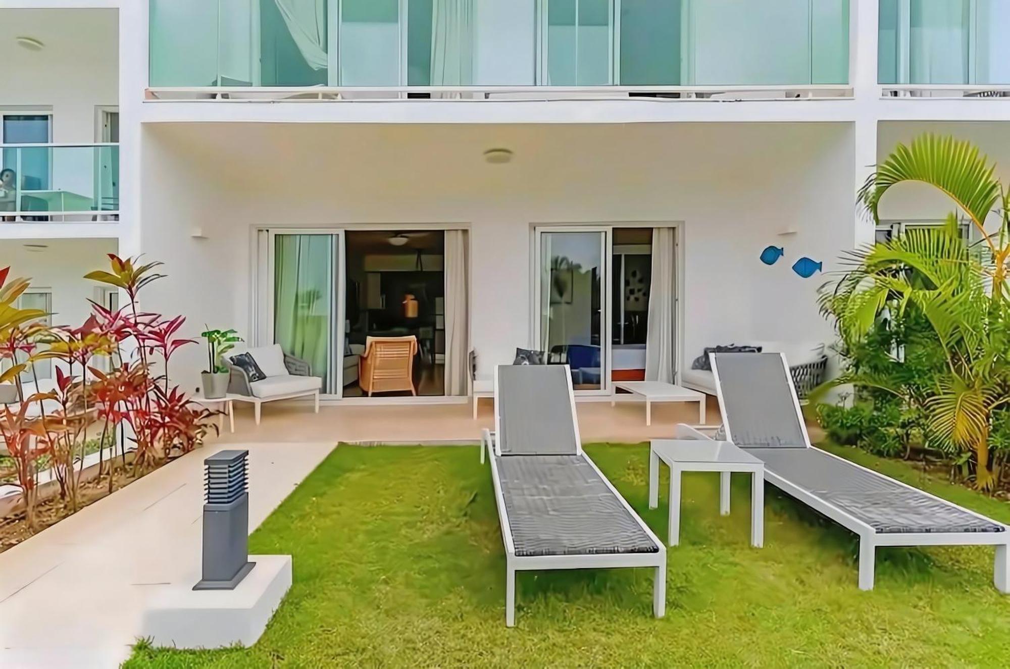 Cana Rock Familiar - Two Very Close-ground Floor Direct Access To The Pool * Punta Cana