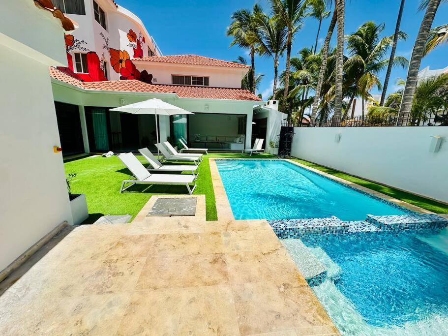 Villa Villa-pool-bavaro Beach- Maid