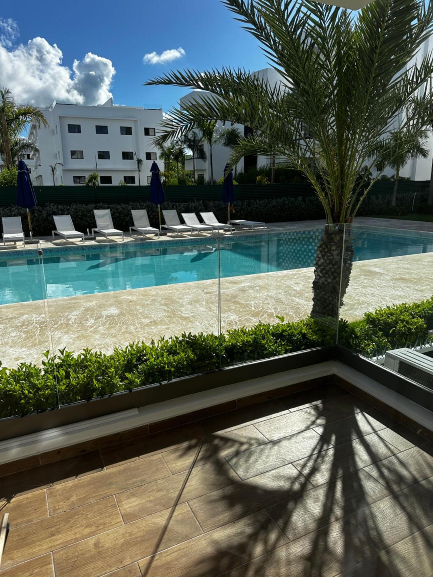 Palms 104 - 2-br App Mit Pool-blick & Shuttle Apartamento Punta Cana