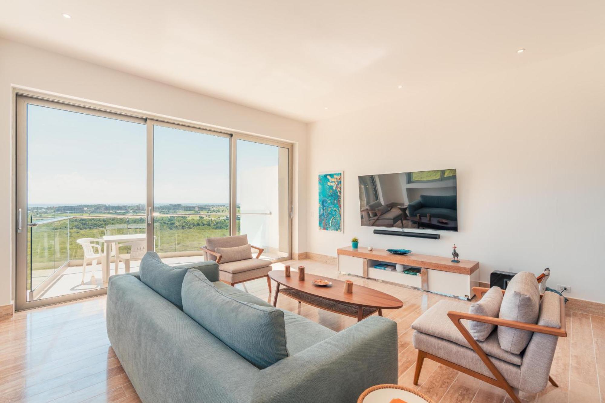 Stylish 3br Aparment With Balcony In Cap Cana Apartamento Punta Cana