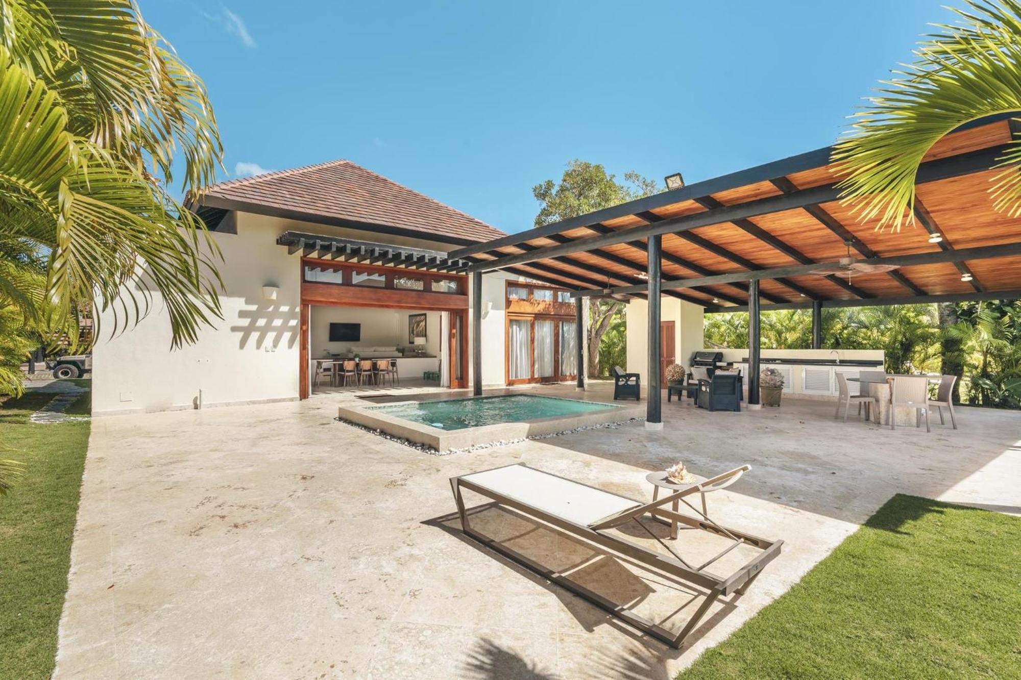 Сasa de vacaciones Bungallow With 3br Pool And Bbq In Village Punta Cana