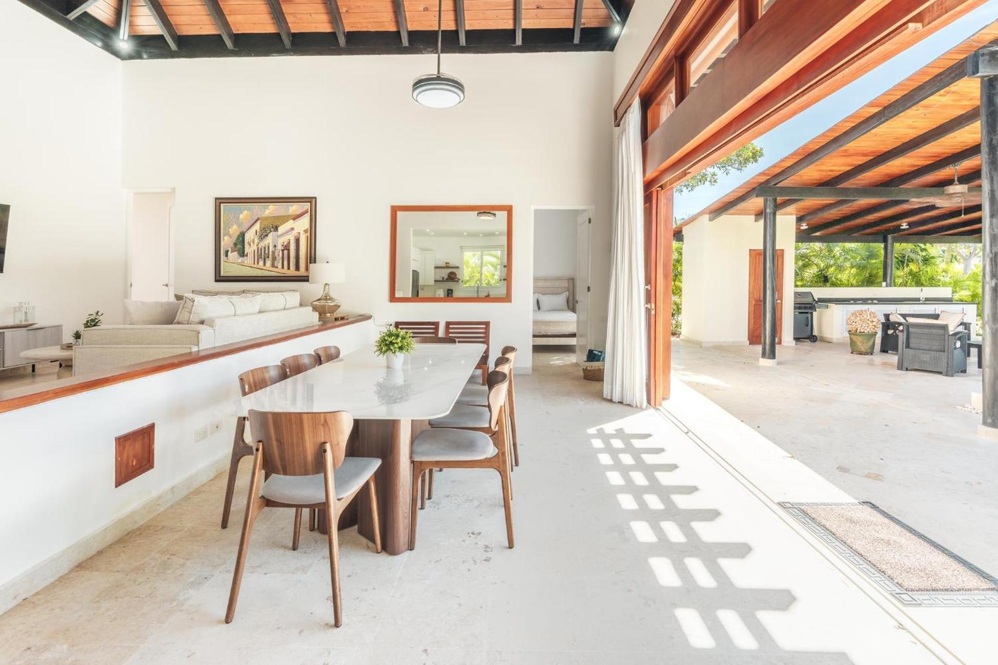 Bungallow With 3br Pool And Bbq In Village Punta Cana