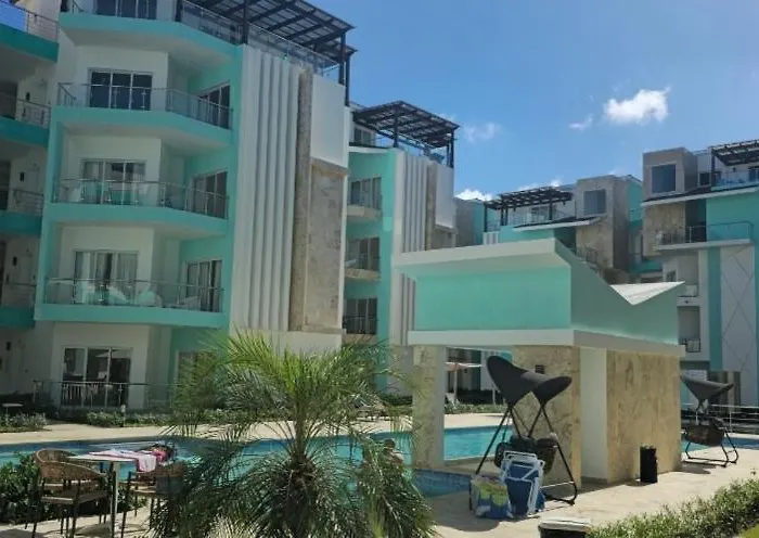 !!!New !!!Charming 2-2 Penthouse 2- 3 Min Walking To Bavaro Beach, El Cortecito- Solo A 2- 3 Min Caminando De La Playa