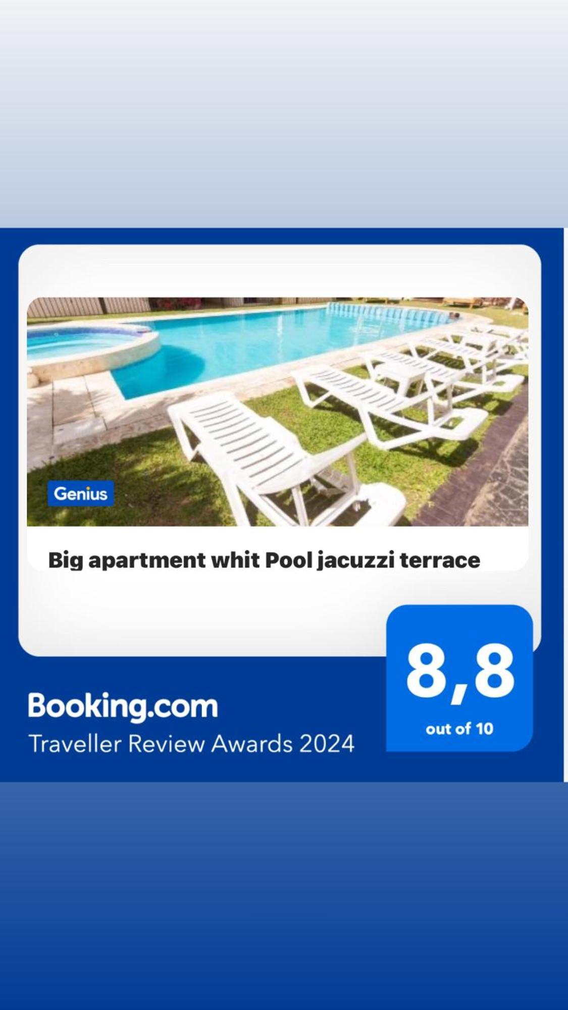 Big Whit Pool Jacuzzi Terrace Apartamento