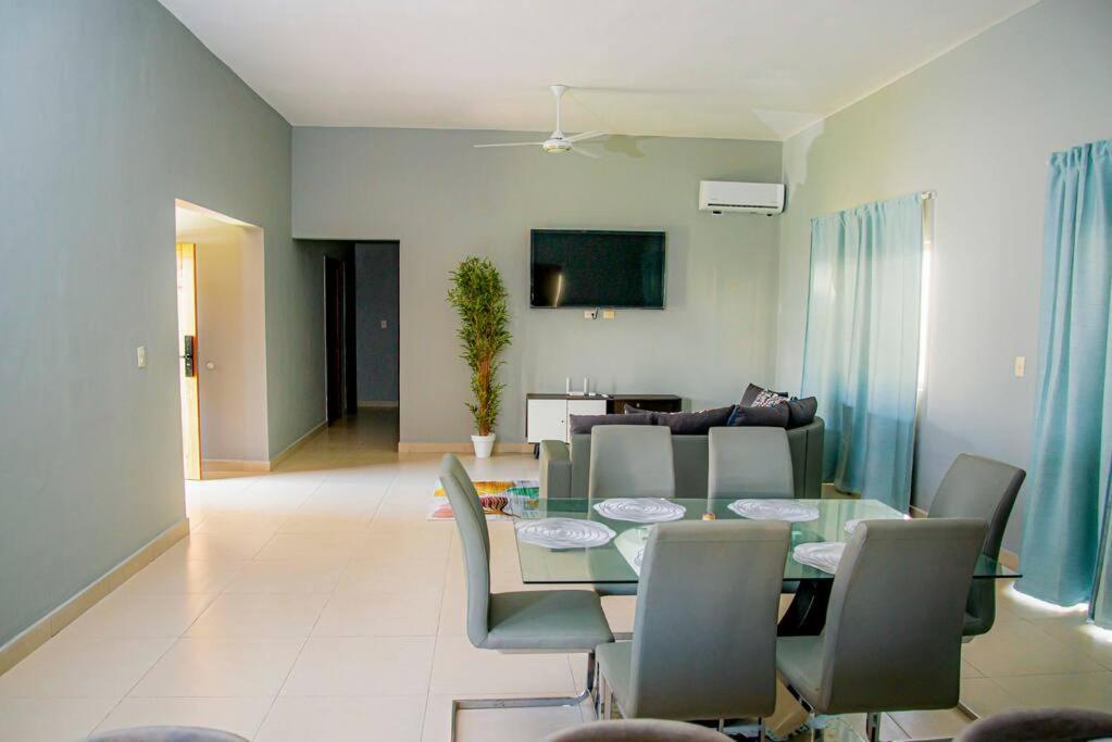 Beautiful Village 3 Bedrooms Furnished Pool Residencial Velero Villa Punta Cana