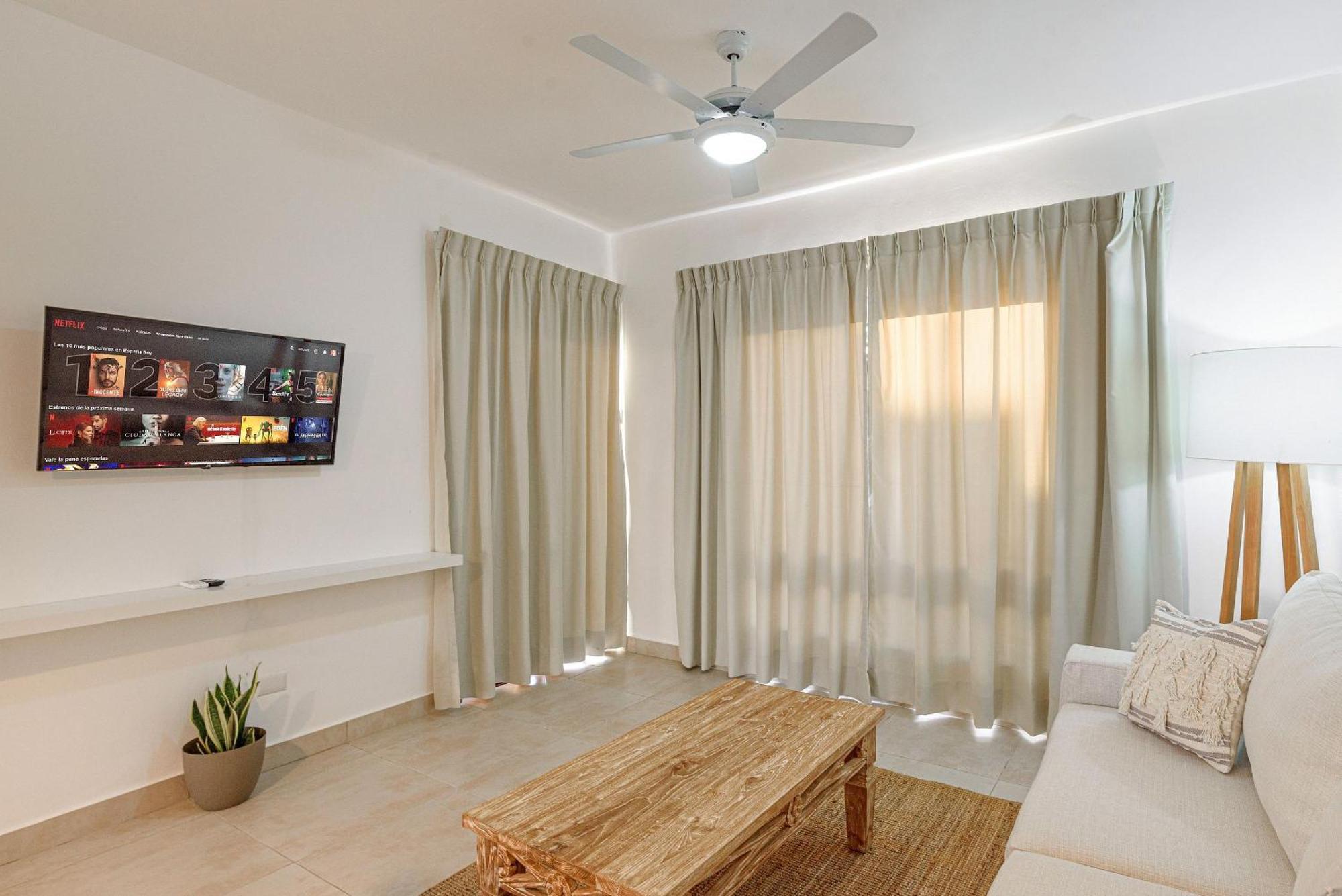 Apartamento Cerca De La Playa Con Piscina Y Gimnasio *