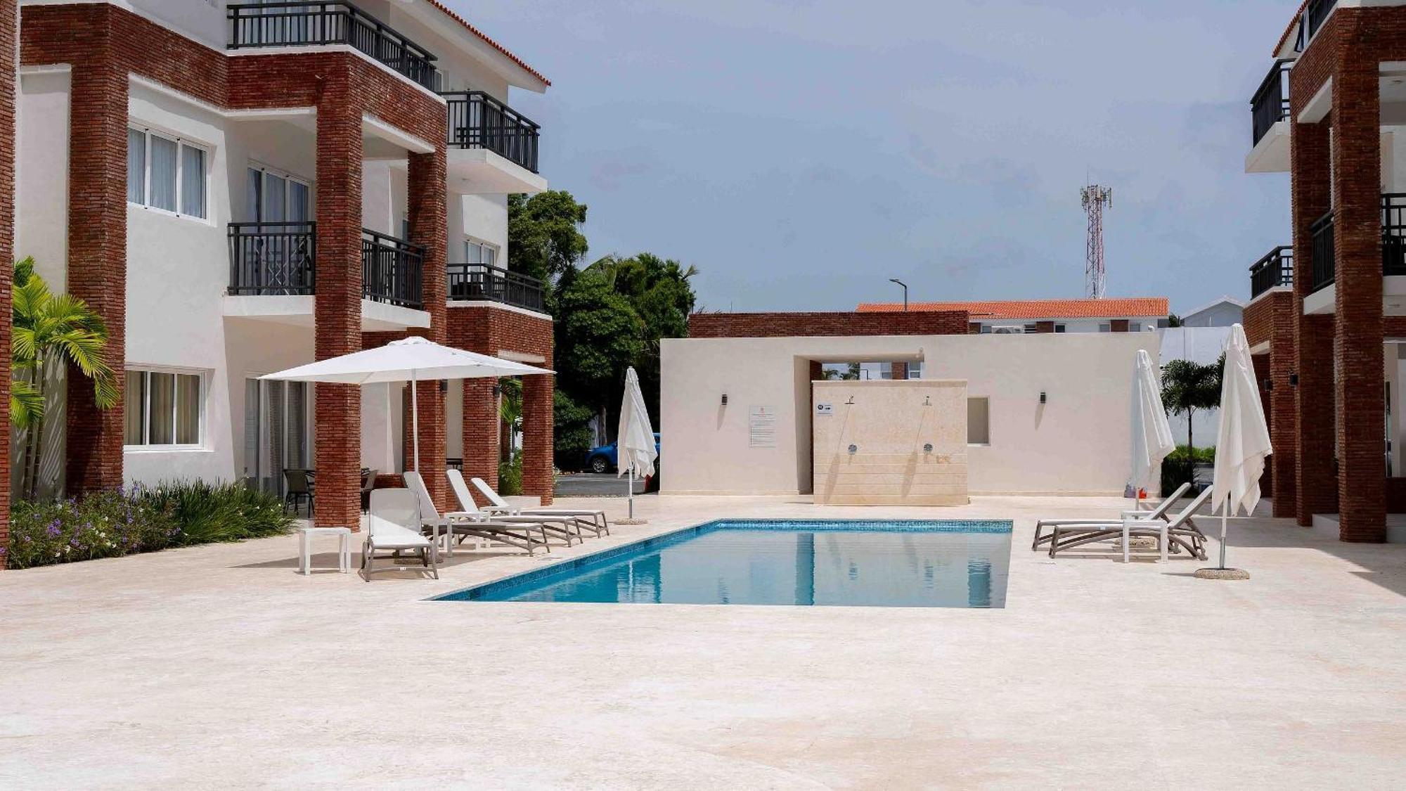 Apartamento Charming 2bdr Pool View Walking To Bavaro Punta Cana