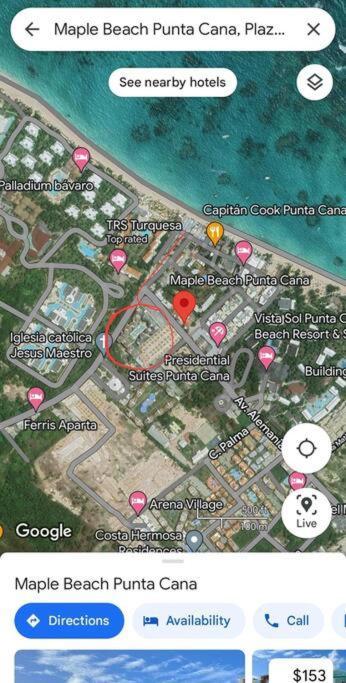 Apartamento !!!new !!!charming 2-2 Penthouse 2- 3 Min Walking To Bavaro Beach, El Cortecito- Solo A 2- 3 Min Caminando De La Playa Punta Cana