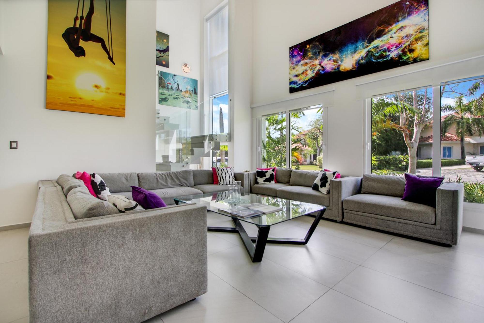 Modern Brand New With Pool, Jacuzzi, Chef At Cocotal Golf & Country Club *