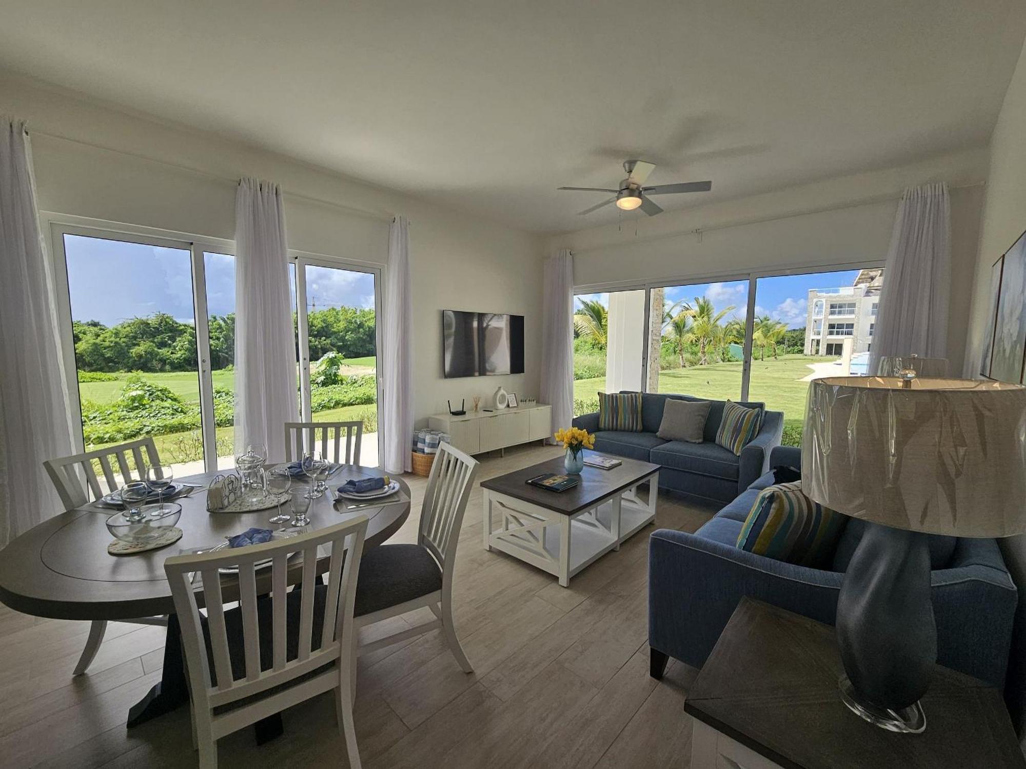 Relaxing 2bdr Overlooking Hard Rock Golf Punta Cana
